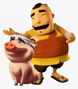 Truffles Sidebar - Truffles Pig Fruit Ninja