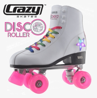 Crazy Disco Rollers Missmeow Rollergirls Png Tootsie - Crazy Skates Crazy Disco Roller Kids Skate (white,