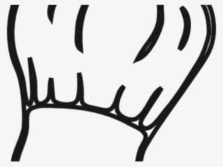 Graphic Black And White Stock Vector Chef Free Download - Chef Hat Transparent Background