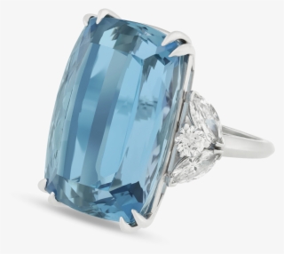 Van Cleef & Arpels Aquamarine And Diamond Ring, - Carat