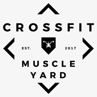 Cropped Hcf2017 001 Crossfit Muscle Yard Logo Black - Sign