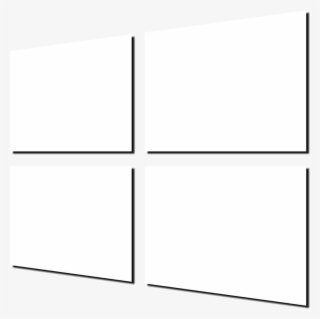 Stylish Glass Png ✅✅ - Windows Logo White Png