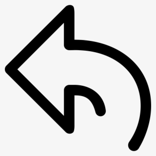 Png File - White Arrow Back