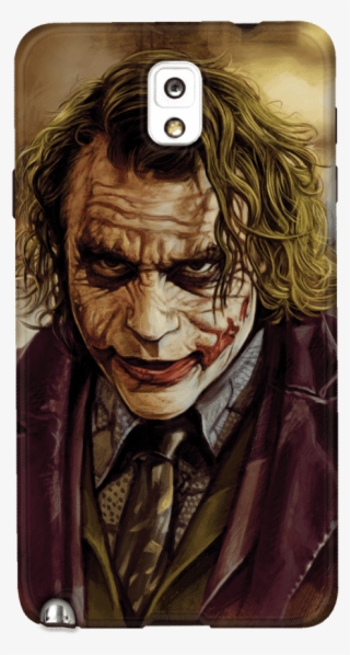 Dailyobjects Heath Ledger As Joker Painting Case For - Heath Ledger Joker Iphone