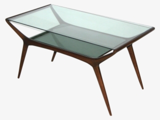 Ico Parisi 1950s Italian Modern Two-tier Mahogany And - Coffee Table Ico Parisi