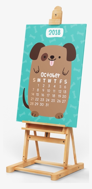 Dog Easel Small - Cartoon