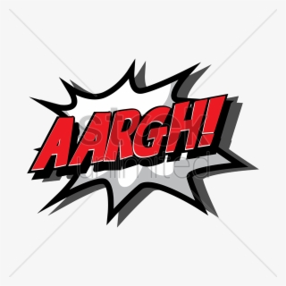 Comic Effect Aargh V矢量图形 - Comics