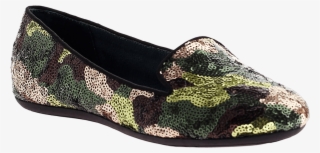 Dimmi, Relief, Camo Sequin, Sequin Loafer
