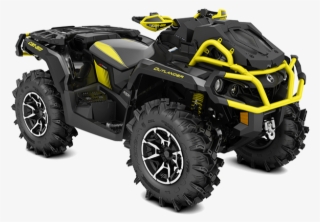 2018 Can-am Outlander X Mr 1000r Carbon Black / Sunburst - 2018 Can Am Xmr 1000