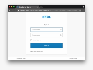 This App Supports Logout, But It Only Logs Out From - Okta Login Page