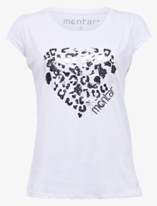 Ava T-shirt With Sequin Heart - T-shirt