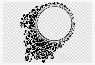 Circle Frame Png Clipart Clip Art - Wedding Vector Art Png