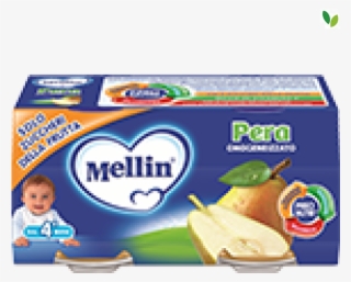 Mellin - Omogeneizzati Pera - Mellin Spa Mellin Homogenized Plum Fruit With Apple