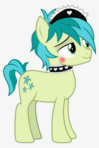 1000 Hours In Gimp, Blushing, Choker, Clothes, Crossdressing, - Cartoon