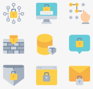 Secure Cloud Computing Interface - Icon