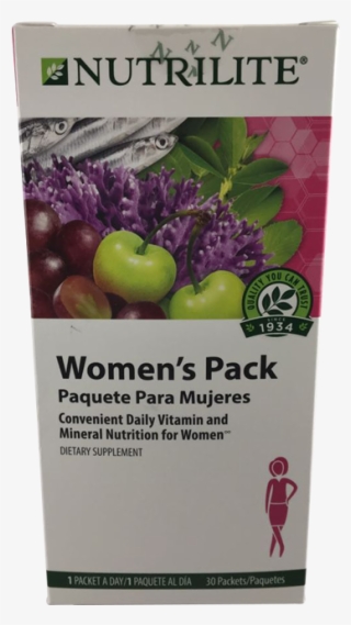 Nutrilite Womens Pack Farmacia Naturista Mexicana Png - Amway Nutrilite Women's Daily Supplement 30 Packs