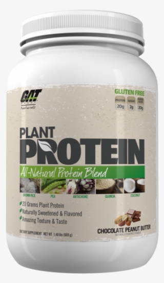 Gat Sport Plant Protein - Gat Sport Plant Protein - 20 Servings Chocolate Peanut