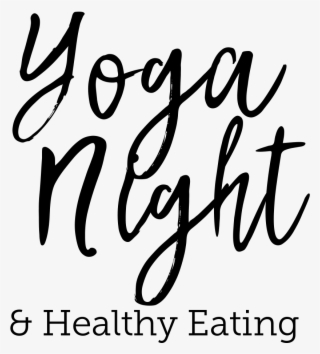 Yoga Night Icon - Calligraphy