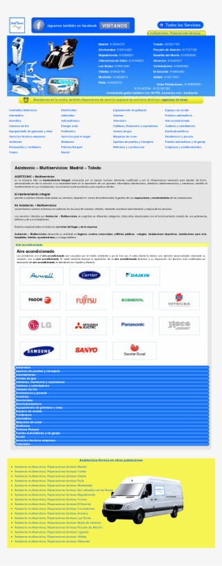 Multiservicios Competitors, Revenue And Employees - White Van