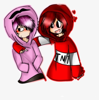 #explodingtnt #failboat #fanart #hunterthewolf28 #pinksheep - Pink Sheep X Crystal Sheep