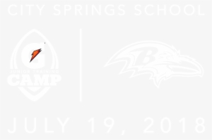 Gatorade Junior Training Camp - Baltimore Ravens Glow In The Dark Stepping Stone Stump