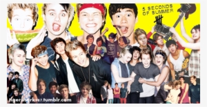 5sos Collage Wallpaper By Tigershark987 - 5 Seconds Of Summer Collage