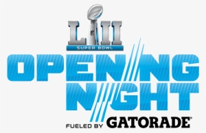 Super Bowl Openning Night Logo