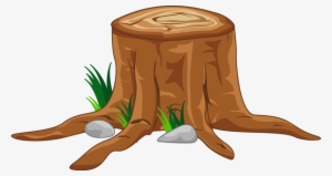 Banner Royalty Free Download Cartoon Reading Book Clip - Cartoon Wooden Trunk