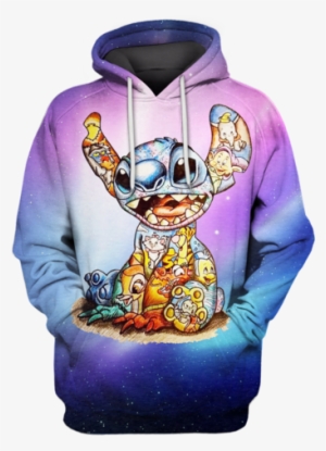 3d Lilo And Stitch Hoodie - T-shirt