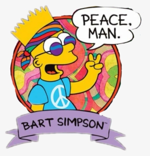 Hippie Tumblr Simpsons - Barto Simpson