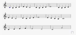 Music Notes Png Picture - 2 2 Time Signature Examples