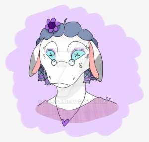 Hippie Sheep By Lilli - Cartoon