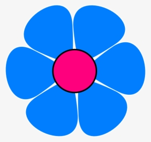 Hippie Flower Power Clipart Clip Art Black And White - Flower Png Clipart