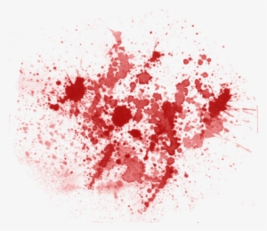 Blood Splatter Twenty-seven - Blood Transparent Background