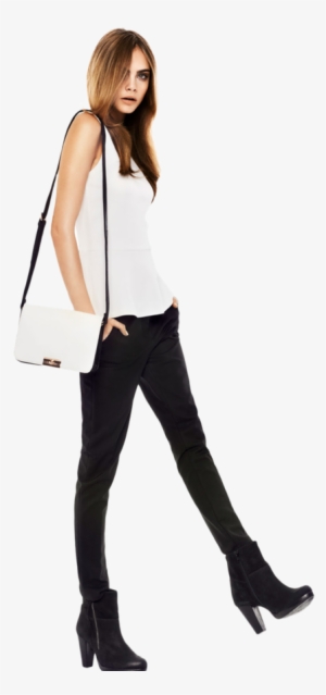 Beautiful Girl Transparent Background Png Mart - Cara Delevingne Standing