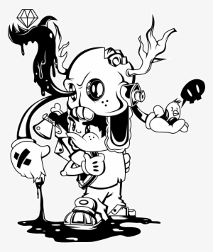 Hatchet Hippie - Drawing