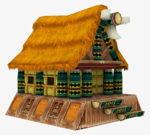 Crash Twinsanity Papu Papu's Hut - Papu Papu