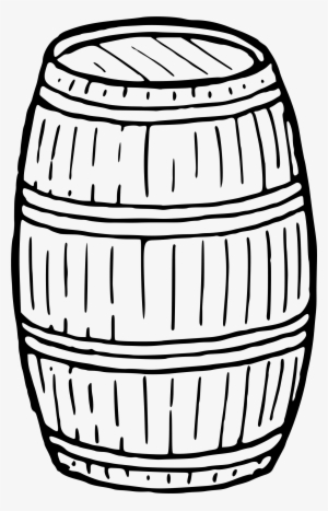 Graphic Transparent Barrel Clipart Bourbon Free On - Keg Clip Art Black And White
