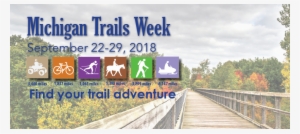 Michigan Trails Week Is Sept