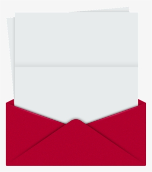 On Red Envelope An Open Letter To - Letter Coming Out Of Envelope