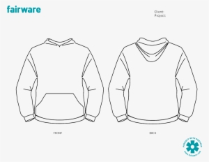 Images Of Blank Hoodie Leseriail Com - Pullover Hoodie Template Png