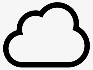 Cloud Outline - - Cloud Outline Png