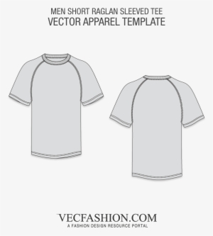 Image Freeuse Download Shirts T Tagged Basic Vecfashion - T Shirt Raglan Vector