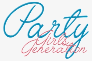 Snsd Party Logo - Girls Generation Party Logo