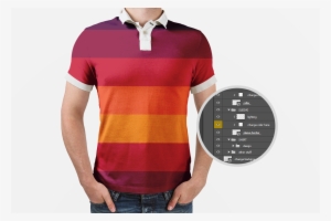 Get The Free Polo T Shirt Mock Up Template - T-shirt
