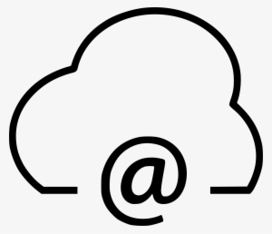 Cloud Email Envelope Line Mail Outline Comments - Email