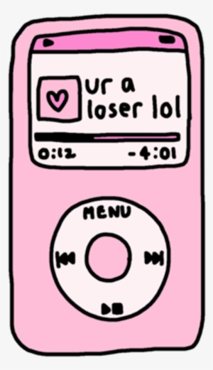 Illustration Of Ipod - Ur A Loser Lol