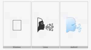 Wind Blowing Face On Various Operating Systems