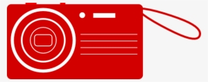 Red Digital Camera Svg Clip Arts 600 X 238 Px
