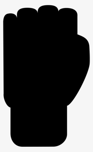 Fist Silhouette Comments - Scalable Vector Graphics